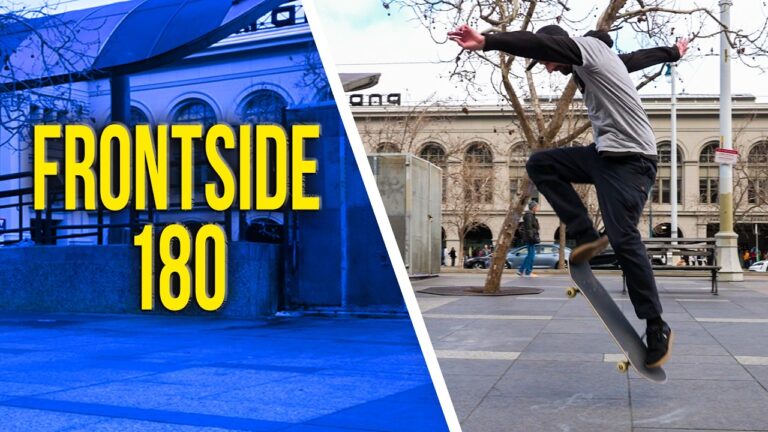 How to frontside 180 for beginners | Daily Skateboard Lessons Day 13