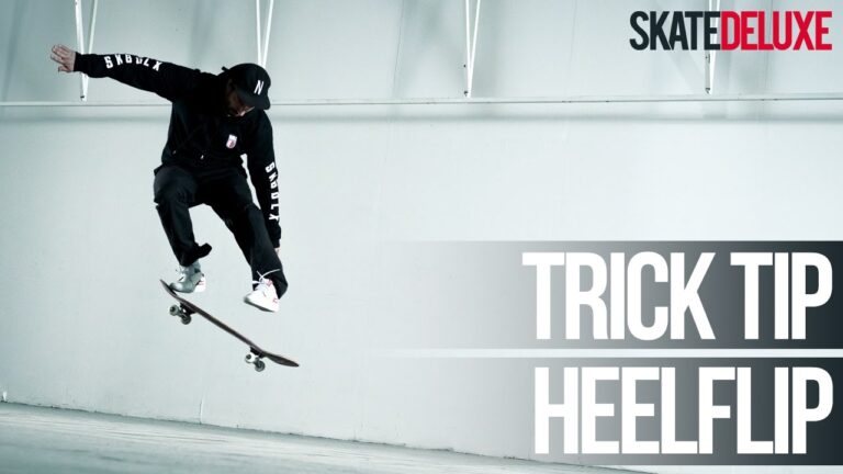 How to Heelflip | Skateboard Trick Tip | skatedeluxe