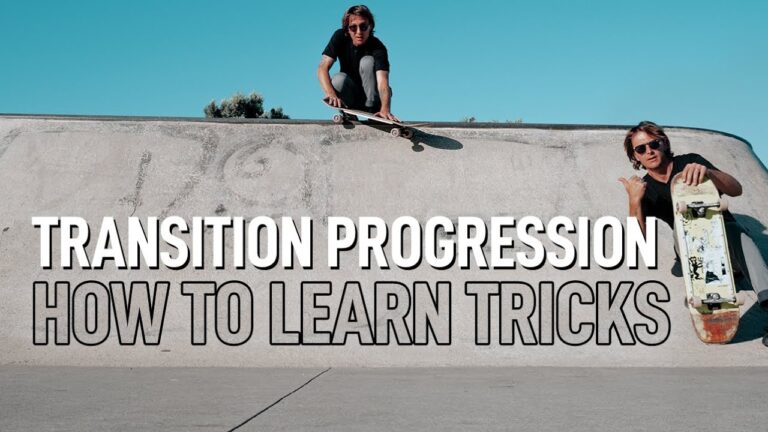 How To Learn Transition Tricks (Mini Ramp, Bowl, Skateparks)