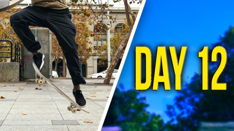 How to ollie for beginners | Daily Skateboard Lessons Day 12