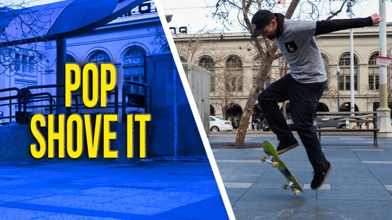How to pop shove it the easiest way tutorial | Daily Skateboard Lessons Day 14